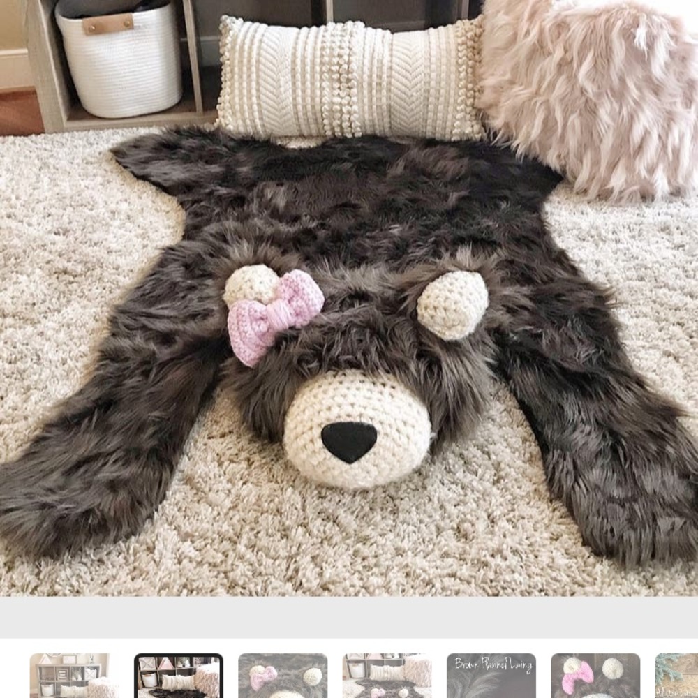 COPY - Nursery Bear rug